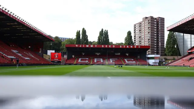 The Valley ahead of kick-off