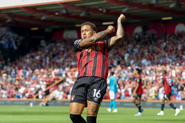 Marcus Tavernier of Bournemouth celebrates