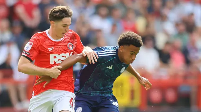 Charlton take on Leicester