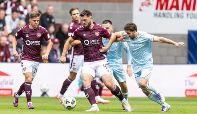 Hearts v Motherwell