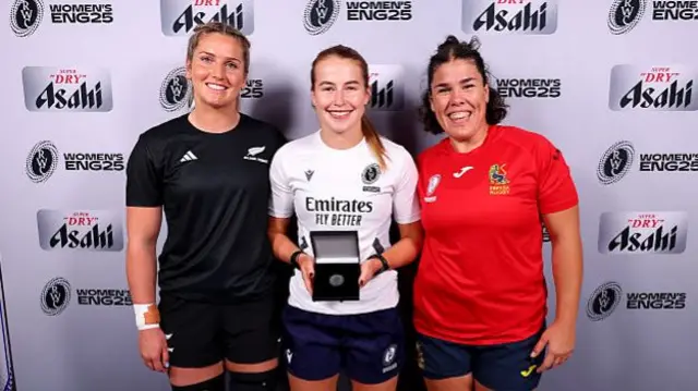 Captains and referee