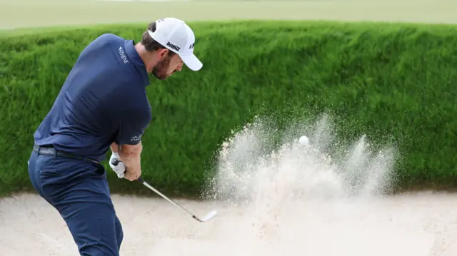 Patrick Cantlay bunker shot