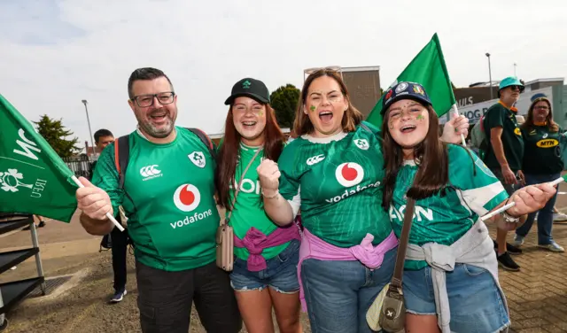 Ireland fans