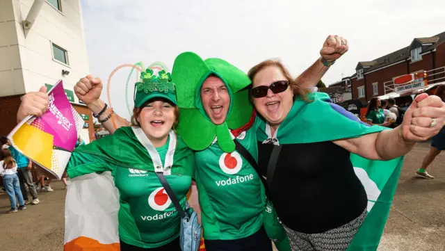 Ireland fans