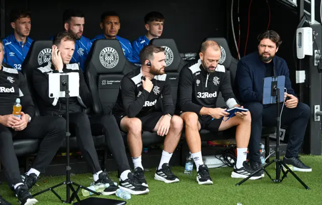 Russell Martin's bench