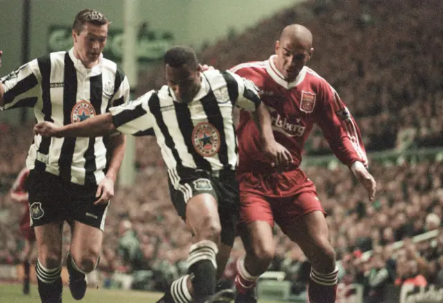 Premier League reaction: Ngumoha scores fairytale debut winner for Liverpool 3 Liverpool 4-3 Newcastle United, premier league match at Anfield, Wednesday 3rd April 1996
