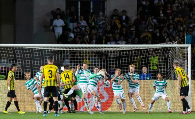An indirect free-kick