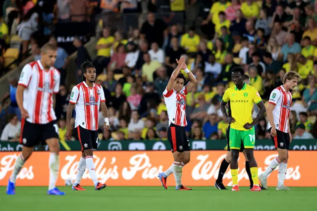 Kuryu Matsuki of Southampton celebrates