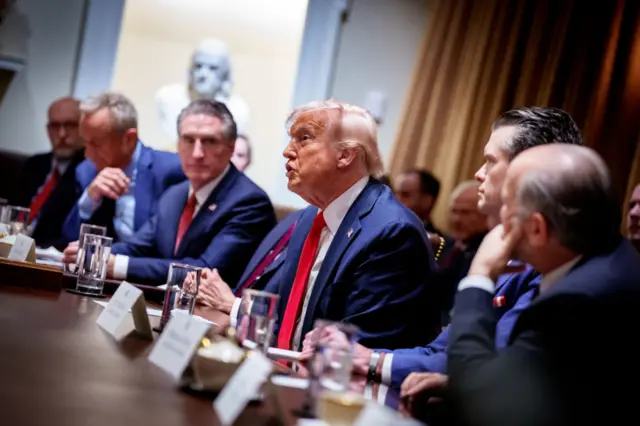 Trump cabinet meeting