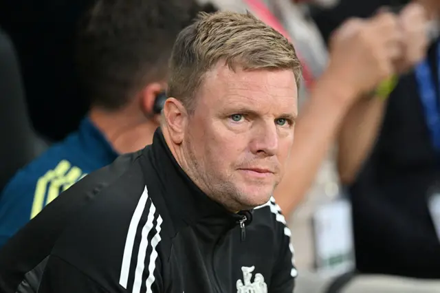 Newcastle manager Eddie Howe