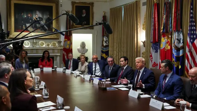 Trump's cabinet meeting