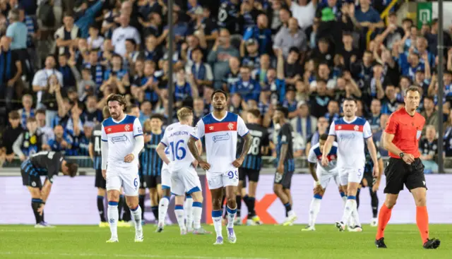 Club Brugge 5-0 Rangers (8-1)