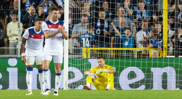 Club Brugge 5-0 Rangers (8-1)