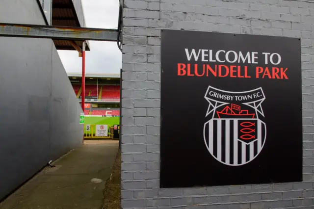Blundell Park entrance