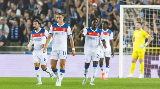 Club Brugge 2-0 Rangers (5-1)