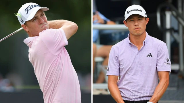 Justin Thomas and Collin Morikawa