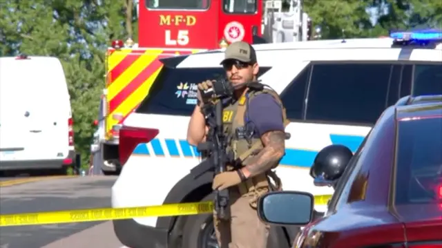 Scene of the shooting