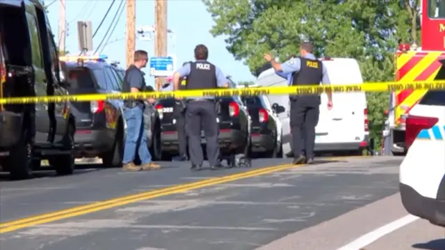 Scene of the shooting