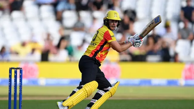 Nat Sciver-Brunt of Trent Rockets