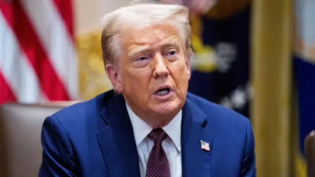 United States President Donald J Trump