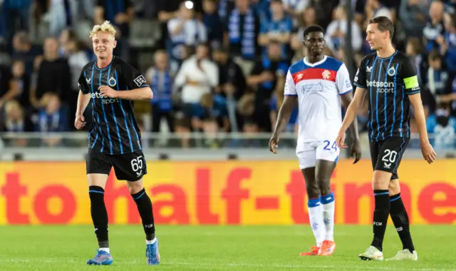 Club Brugge 5-0 Rangers (8-1)