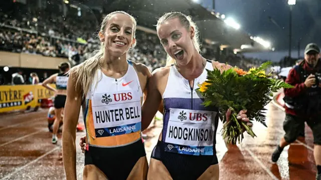 Georgia Hunter Bell and Keely Hodgkinson