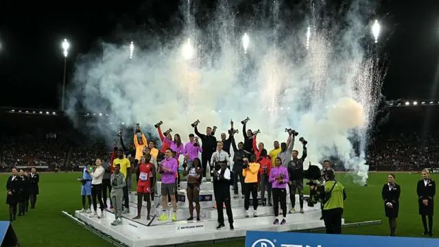 The 2025 Diamond League champions