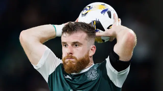 Hibernian winger Nicky Cadden
