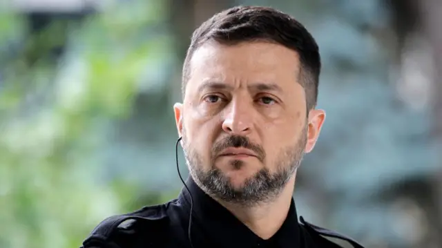 Ukrainian President Volodymyr Zelensky