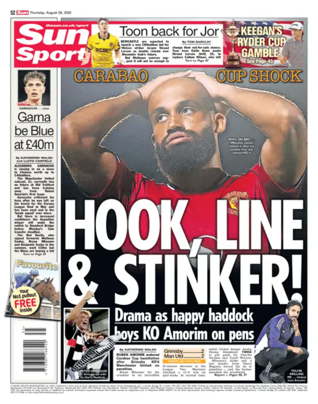Sun back page