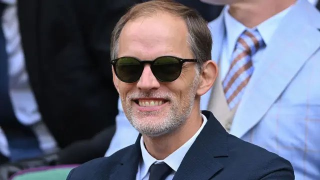 Thomas Tuchel smiling
