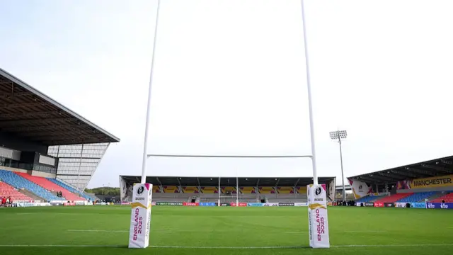 Salford Community Stadium ahead of Rugby World Cup fixtures