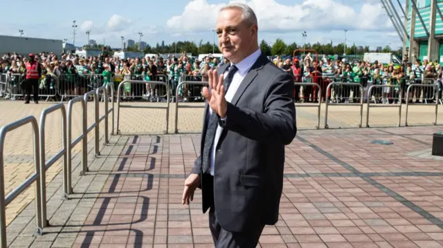 Paul McStay will unfurl the flag at Celtic Park
