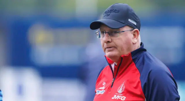 Falkirk manager John McGlynn