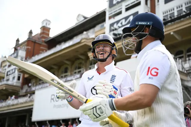 Ben Duckett and Ollie Pope
