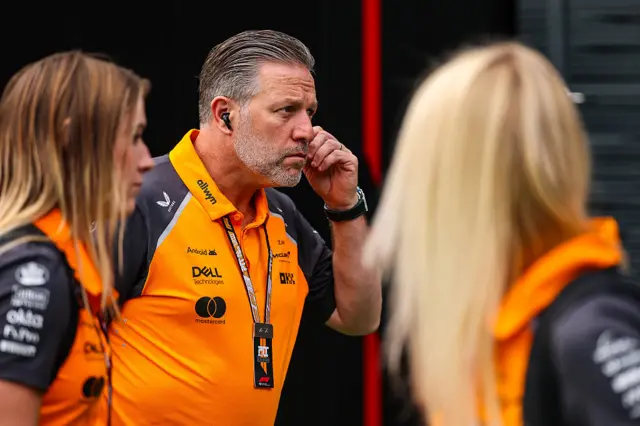 Zak Brown at the Hungarian Grand Prix