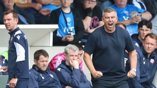 Bolton boss Steven Schumacher
