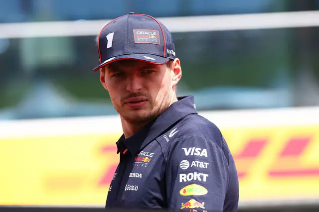 Max Verstappen at the Hungarian Grand Prix