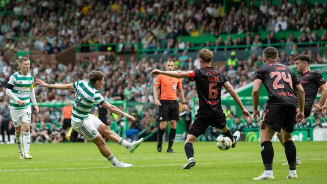 Luke McCowan scores for Celtic