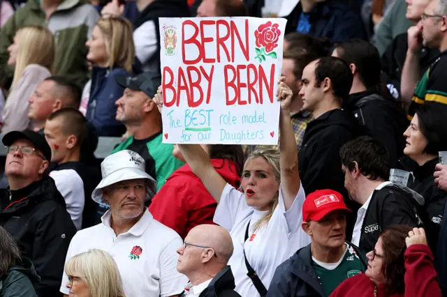 Sign saying Bern baby Bern