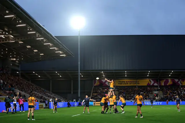 Australia line-out
