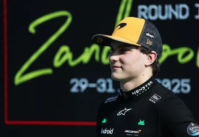Oscar Piastri at the Dutch Grand Prix
