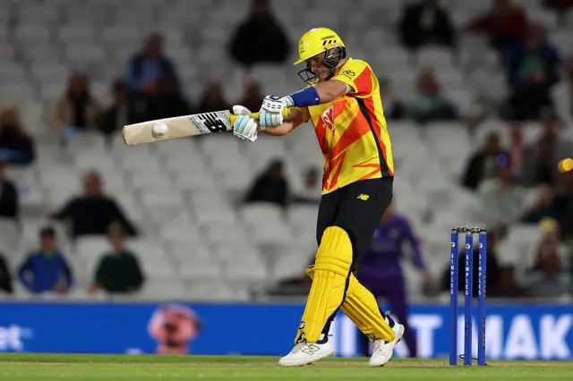 Joe Root of Trent Rockets bats
