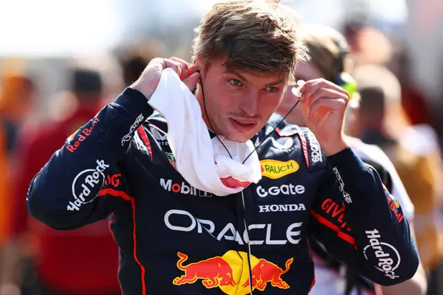 Max Verstappen at the Dutch Grand Prix