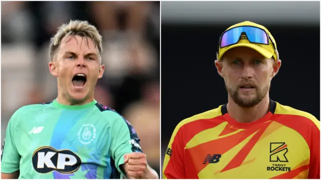 Sam Curran and Joe Root