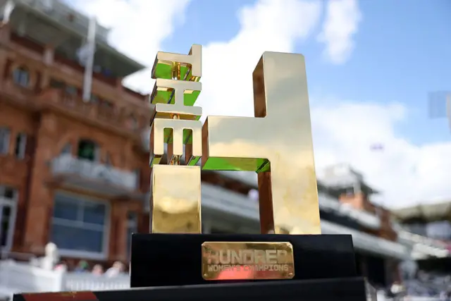 The Hundred trophy