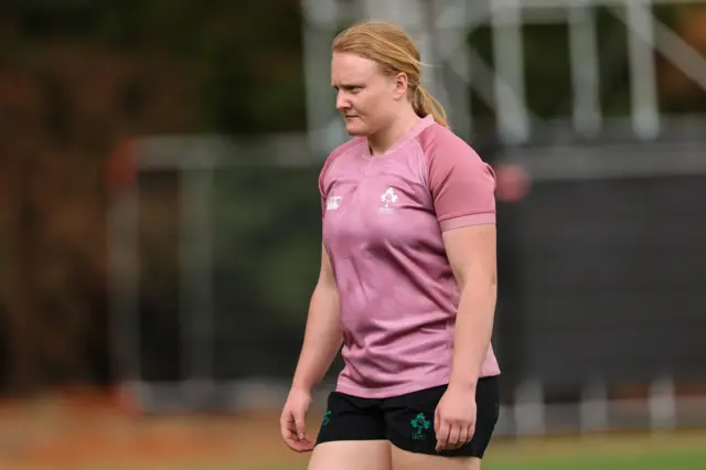 Aoife Wafer in training