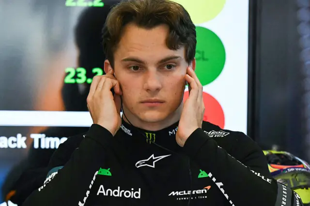 Oscar Piastri at the Dutch Grand Prix