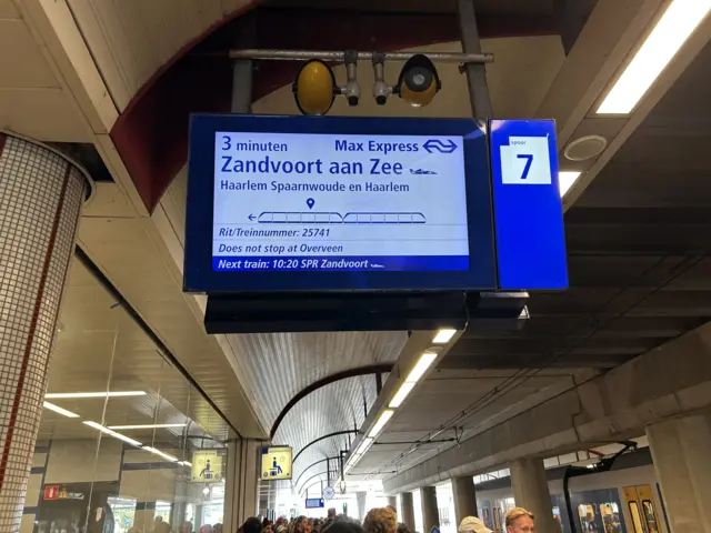 Train sign