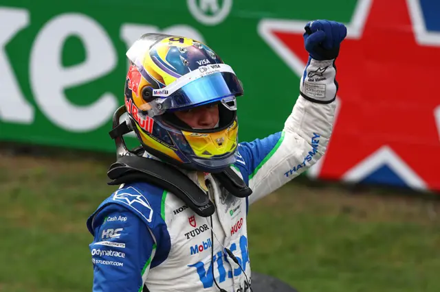 Isack Hadjar at the Dutch Grand Prix